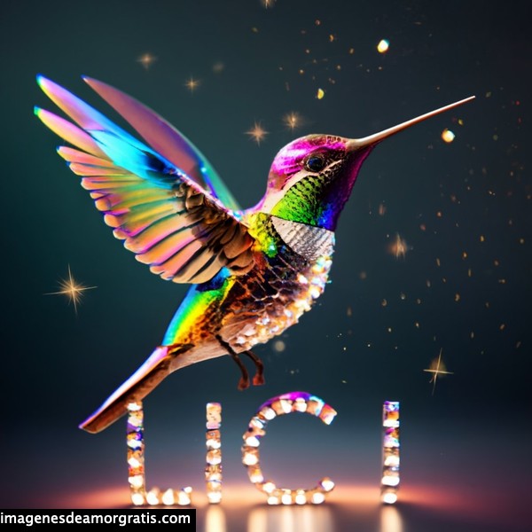 imagenes nombres 3d colibrí lici