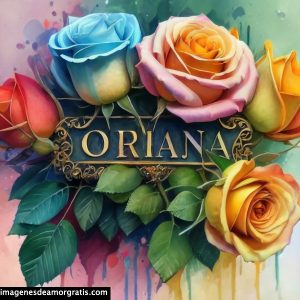 imagenes con nombre 3d flores de colores gratis oriana
