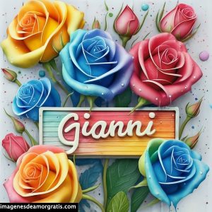 imagenes con nombre 3d flores de colores gratis giannu