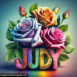 imagenes con nombre 3d flores de colores gratis judy