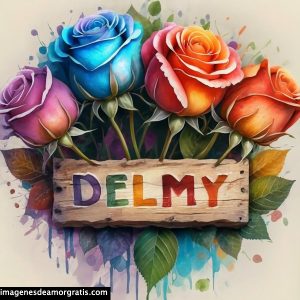 imagenes con nombre 3d flores de colores gratis delmy