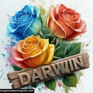 imagenes con nombre 3d flores de colores gratis darwin