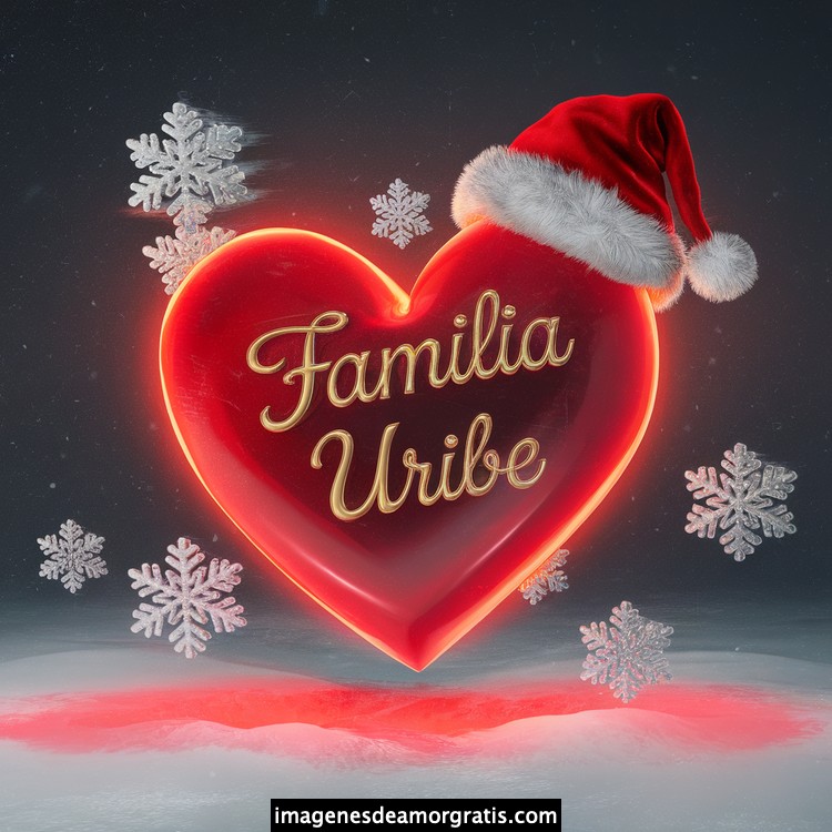 imagenes de navidad con apellido uribe